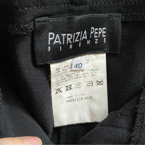Patrizia Pepe Firenze Wool Made in Italy pants Sz S - Picture 9 of 14